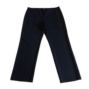 Eileen Fisher Black Viscose Blend Pant